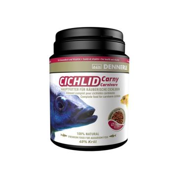 Hrana cichlide carnivore Dennerle Cichlid Carny Granule 200ml