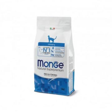 Hrana dietetica pentru pisici Monge Natural Urinary cu pui 1,5 kg
