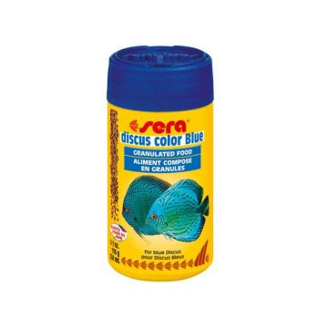 Hrana granulata Sera Discus Color Blue - 250 ml