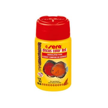 Hrana granulata Sera Discus Color Red - 100 ml