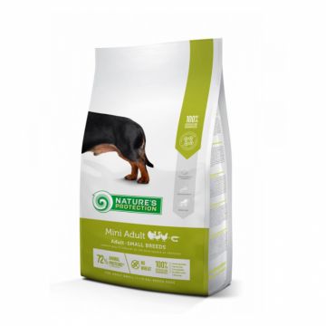 Hrana uscata pentru caini Nature s Protection Mini Adult cu pui 2 kg