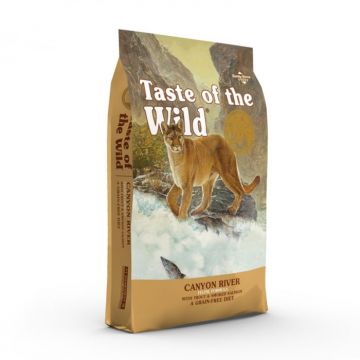 Hrana uscata pentru pisici Taste of the Wild Canyon River 2 kg