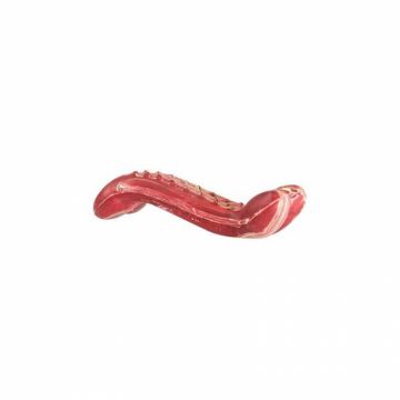 Jucarie pentru caini HipHop Dental Os Antibacterian cu aroma de bacon