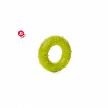 Jucarie pentru caini Inel verde 7 cm