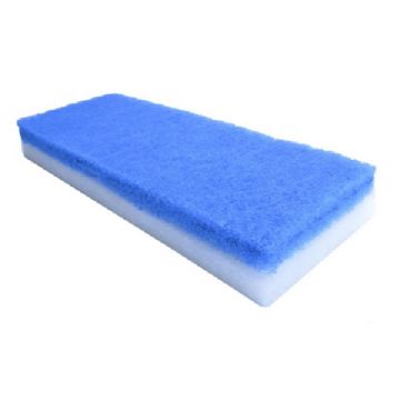 Material filtrant Ocean Free Bio Wool Blue White 40x15cm