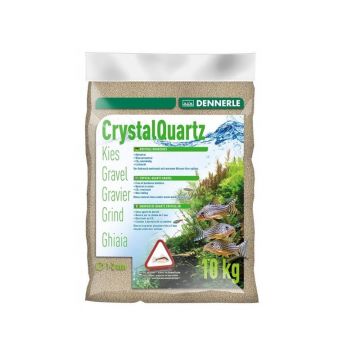 Nisip Dennerle Crystal Quartz Gravel natural white 10kg