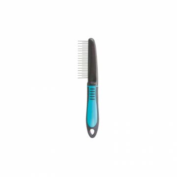 Pieptene descalcitor cu dinti alternanti Trixie 22 cm