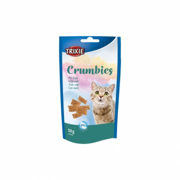 Recompense pentru pisici Crumbies cu malt 50 gr