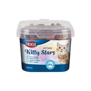 Recompense pentru pisici Soft Stelute cu somon  miel 140 gr