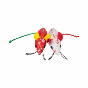 Set 2 soareci pentru pisici 7 cm Trixie
