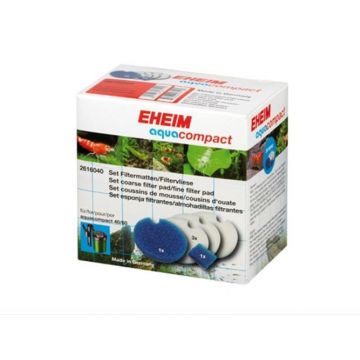 Set paduri filtrare (2xalbastru  3xalb) Eheim aquacompact 40/60