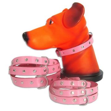 Zgarda Pet Expert Capse 1,4x37 Cm Roz Nr.2