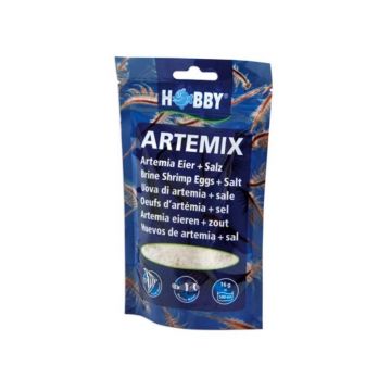 Amestec oua de artemia si sare Hobby Artemix 195g