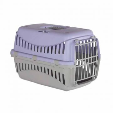 Cusca transport animale MPB GIPSY XS, 39x26x25 cm, usa plastic, Lila