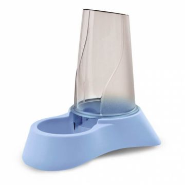Dozator apa hrana pentru animale MPB Nuvola Acqua-Cibo, capacitate 1.5 l, bleu