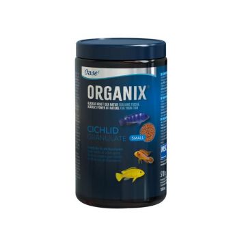 Hrana pesti Oase ORGANIX Cichlid Granulate S 1000 ml