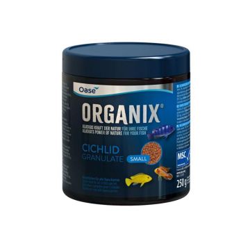 Hrana pesti Oase ORGANIX Cichlid Granulate S 550 ml