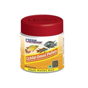 Hrana pesti Ocean Nutrition Cichlid Omni Pellets 100g Small