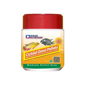 Hrana pesti Ocean Nutrition Cichlid Omni Pellets Medium 100g