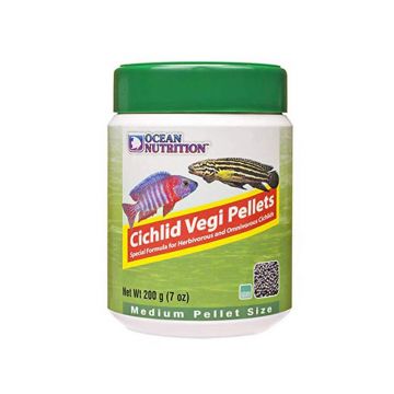 Hrana pesti Ocean Nutrition Cichlid Vegi Pellets Medium 100g