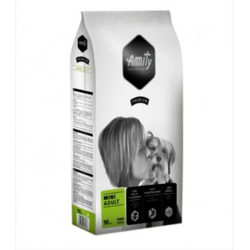 Hrana uscata pentru caini Amity Premium Adult Mini, 10 kg