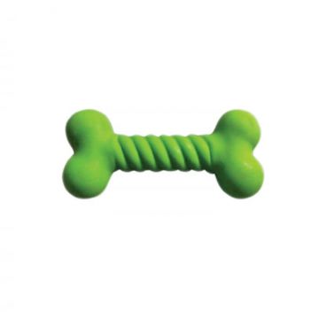 Jucarie pentru caini, os cauciuc rasucit 14x3cm