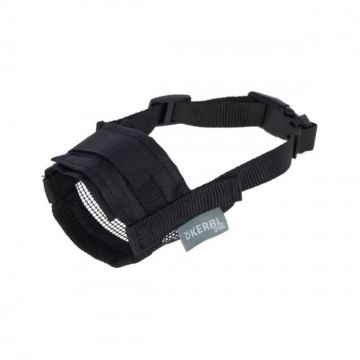 KERBL botnita nylon pentru caini ajustabila XS L 5.5CM FI 12-14CM
