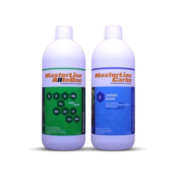 Set fertilizanti MasterLine All in One Boost+Carbo 2x1000ml