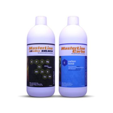 Set fertilizanti MasterLine All In One Golden+Carbo 2x1000ml