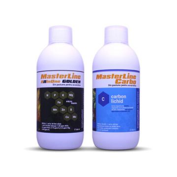 Set fertilizanti MasterLine All In One Golden+Carbo 2x500ml