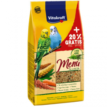 Vitamine Perusi Vitakraft Premium Menu 1 kg +20% GRATIS