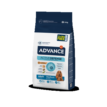 Advance Dog Medium Adult, 12+2 kg