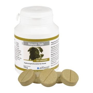AlfaVet Nausi Tab, 20 tablete x 5.5 g