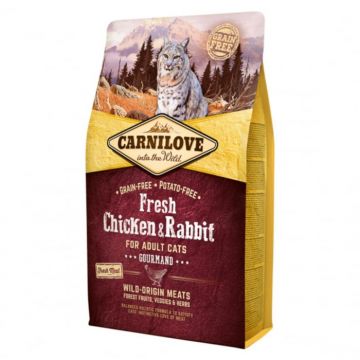 Carnilove Fresh Chicken  Rabbit for Adult Cats 2 kg