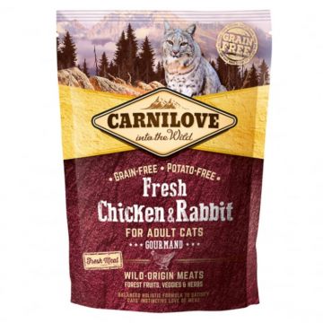 Carnilove Fresh Chicken  Rabbit for Adult Cats 400 g