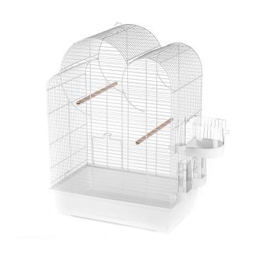 Colivie Eliza, 54x34x75cm, Alb, 493/100