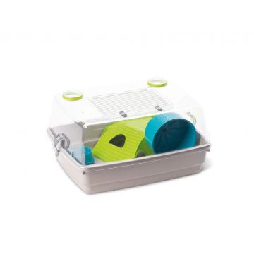 Cusca pentru Hamsteri, Junior Deluxe, cu capac, Plastic, 42x34x22 cm, 20030270