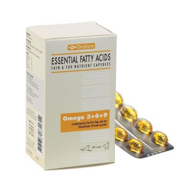 Diafarm Omega 3 + 6 + 9, 40 comprimate