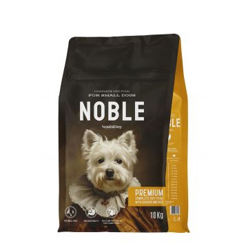 Hrana Premium Uscata Caini, NashiDay Noble, Talie Mica, Pui si Orez, 10 kg