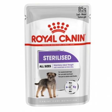 Hrana umeda pentru caini Royal Canin Sterilised 85 gr