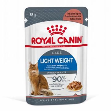 Hrana umeda pentru pisici Royal Canin Light Weight in sos 85 gr