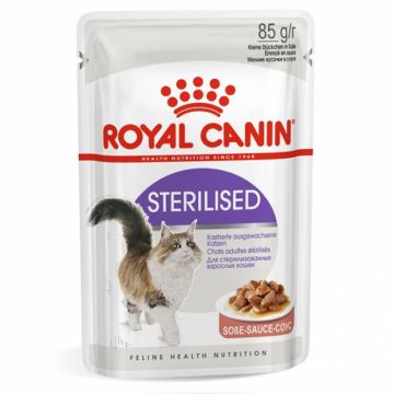 Hrana umeda pentru pisici Royal Canin Sterilised in sos 85 gr