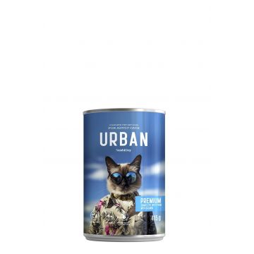 Hrana Umeda Pisici, NashiDay Urban, Somon, 415 g