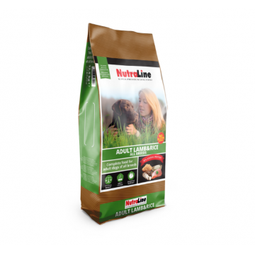 Hrana uscata caini, Nutraline Adult Miel & Orez, 12.5 kg