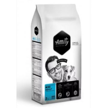 Hrana uscata pentru caini Amity Premium Mini Adult, Somon si ton 2 kg
