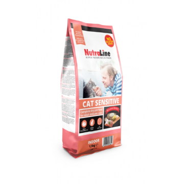 Hrana uscata pisici, Nutraline Sensitive, 400 g