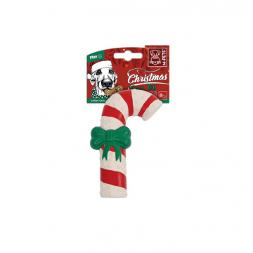 Jucărie de Crăciun pentru câini M-PETS Candy Cane din latex cu squeak 10665499