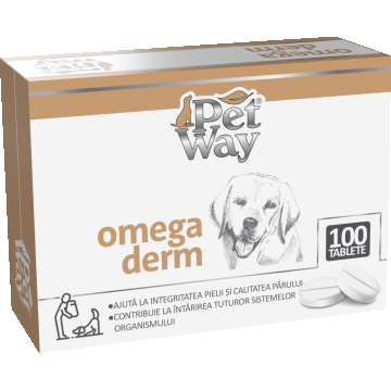 PetWay Omega Derm, 100 tablete