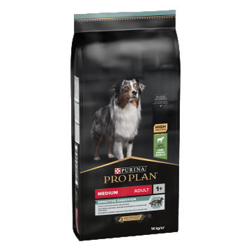 PURINA PRO PLAN ADULT Sensitive Digestion, Talie Medie, Miel, 10 kg