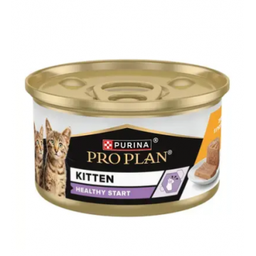 PURINA PRO PLAN Cat Wet Can, Healthy Start Kitten, 85 g